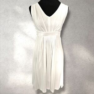 LOFT White Sleeveless Dress